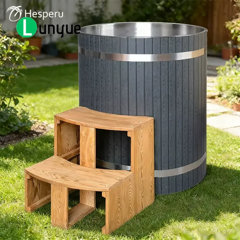 Spa Wellness Gym - Modern Outdoor Single Plastic Wood Ice