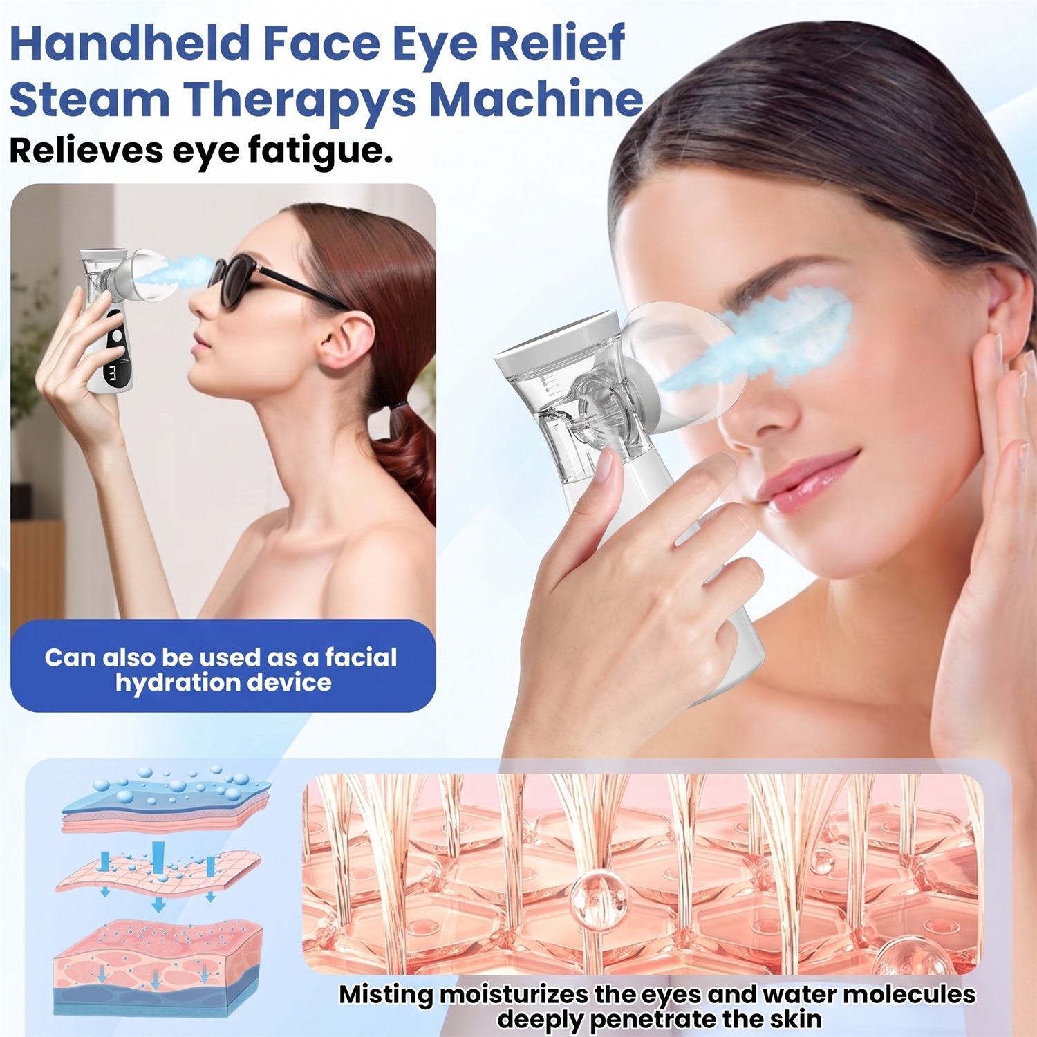 Eye Nano Humidifier Nebulizer  - огляд і ціна Face Steamer
