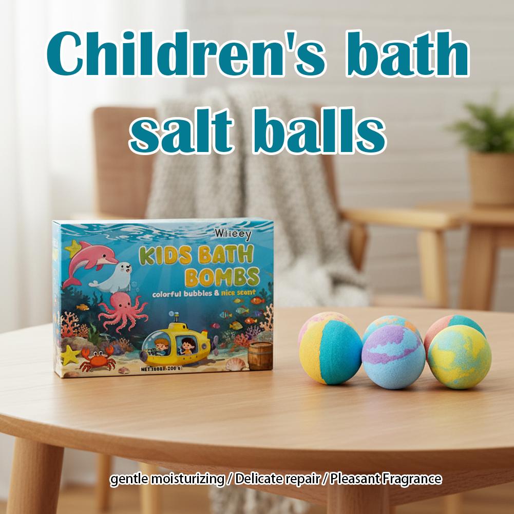 6Pcs Kids Bubble Bath Bombs Se - огляд і ціна Bath Salts