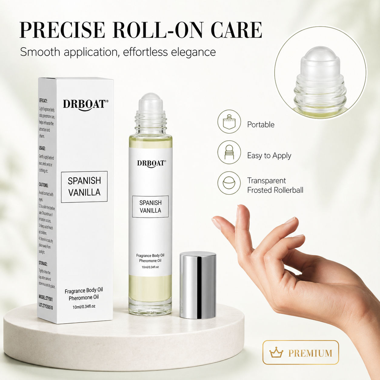 White Oud Pheromone Body Oil 1 - огляд і ціна Body Oil