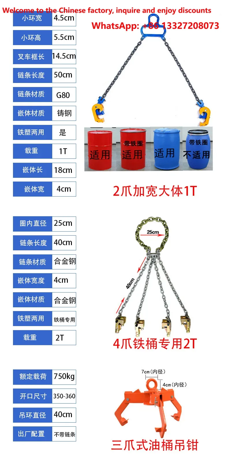 Oil drum clamp, lifting pliers - огляд і ціна Body Oil