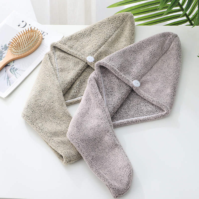 Household Coral Velvet Dry Hai - огляд і ціна Spa Towel