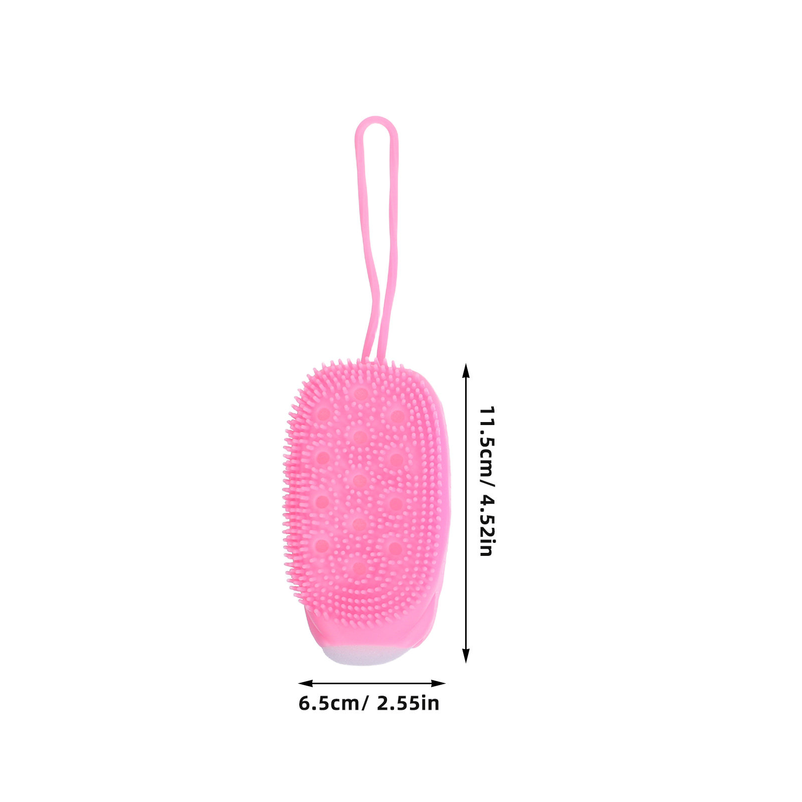 3Pcs Silicone Shower Brush Dua - огляд і ціна Body Brush