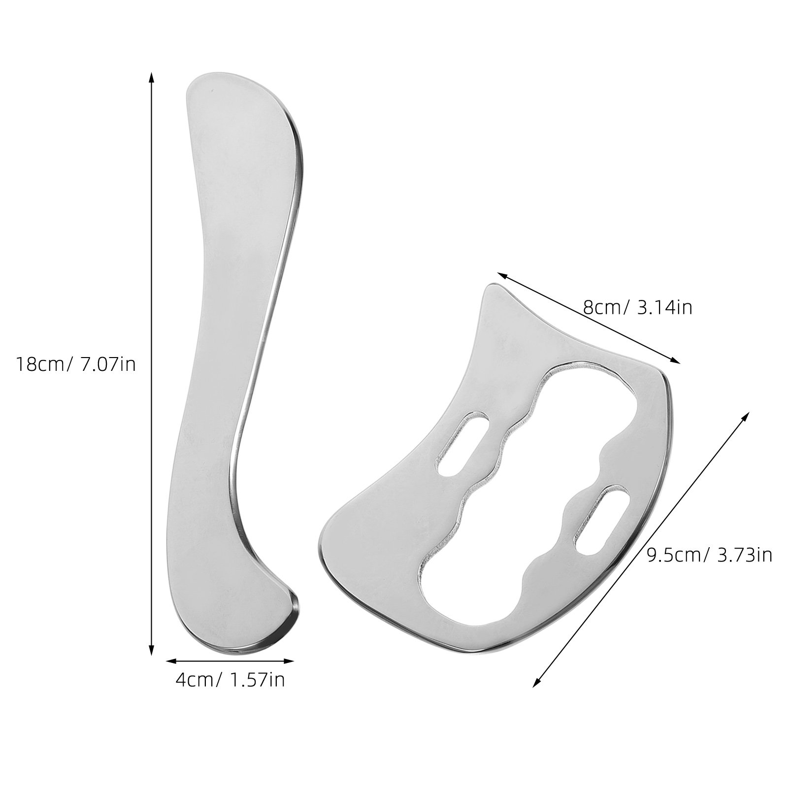 1Set Fascia Scraper Stainless  - огляд і ціна Spa Massager