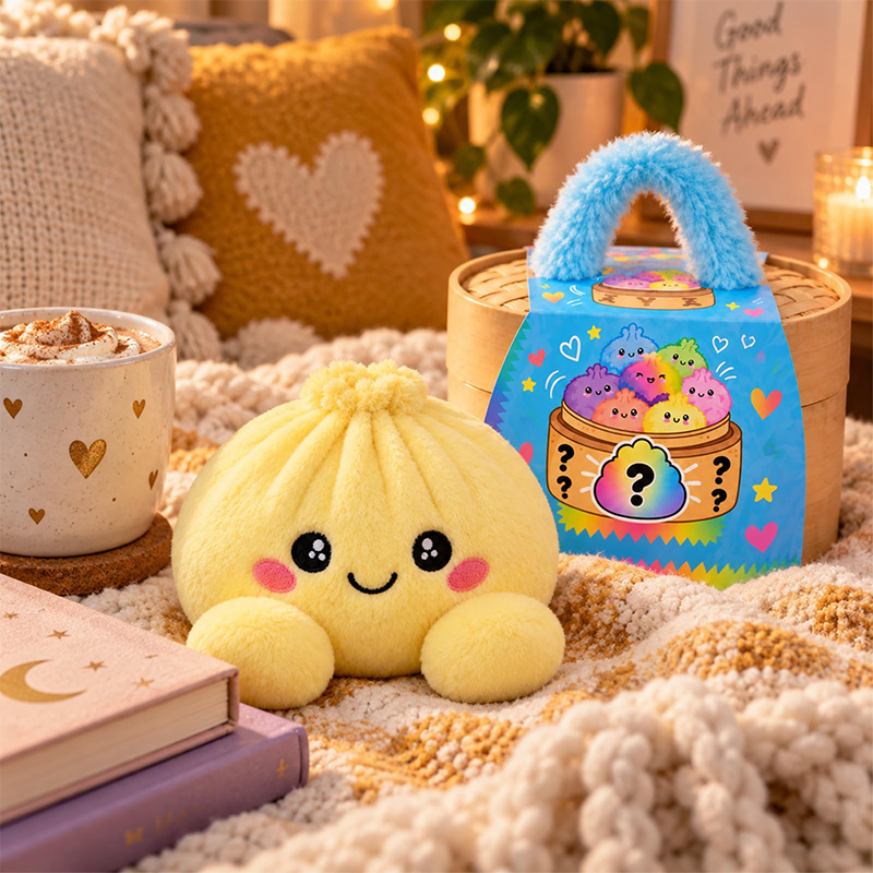 Soft Plush Giant Dumpling Pill - огляд і ціна Face Steamer