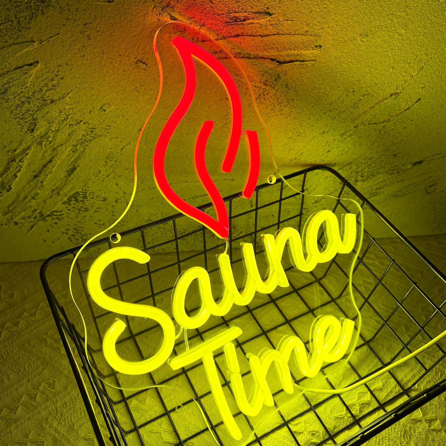 Sauna Time Neon Sign Home Spa  - огляд і ціна Spa Wellness Gym