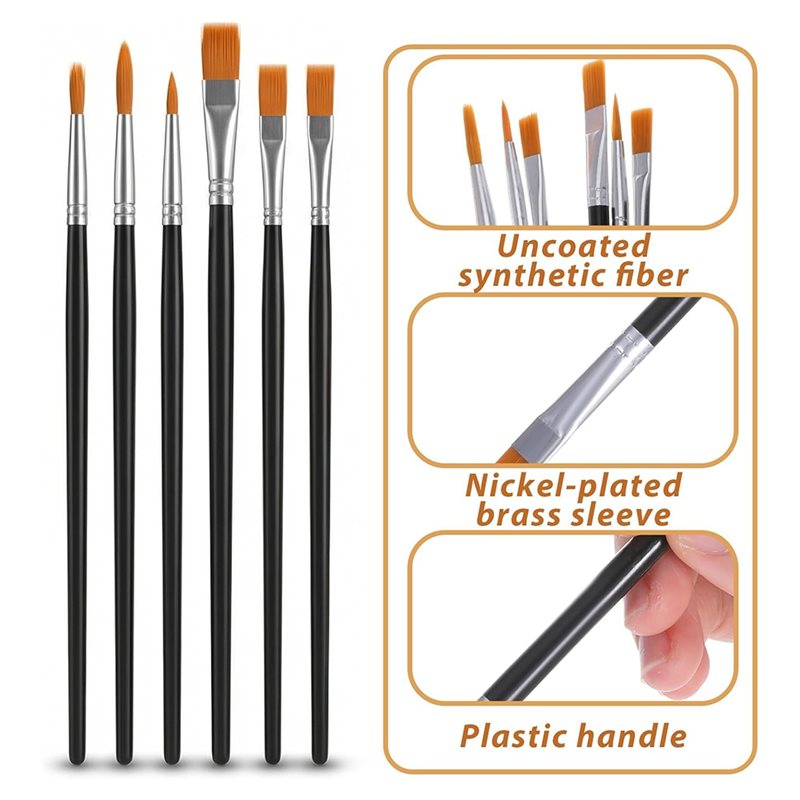 ABGH-12Pcs Face Painting Brush - огляд і ціна Body Brush