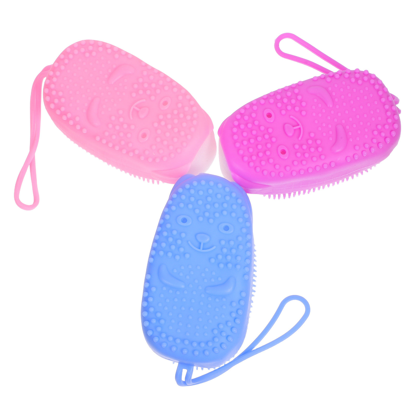 3Pcs Silicone Exfoliating Body - огляд і ціна Body Brush