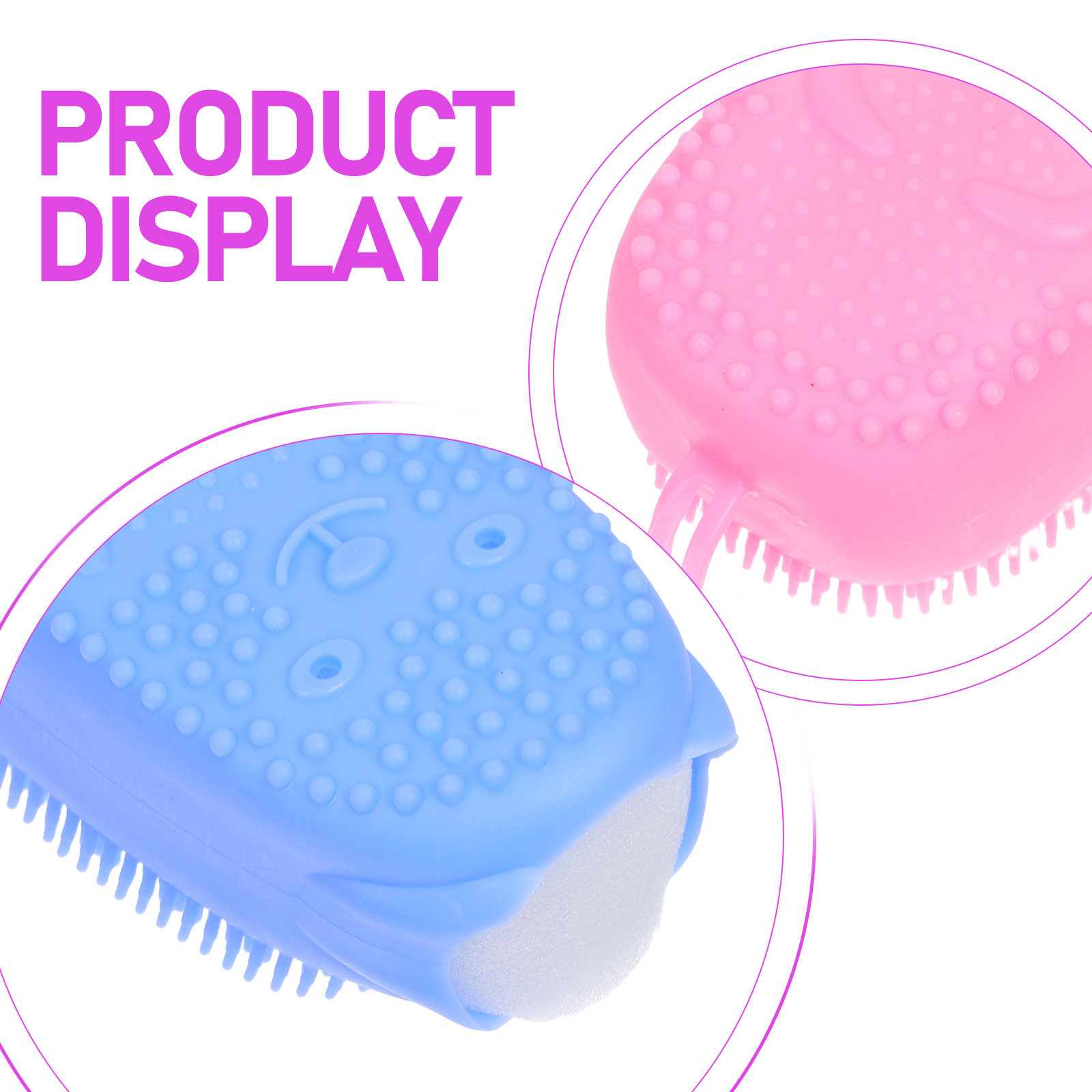 3Pcs Silicone Exfoliating Body - огляд і ціна Body Brush