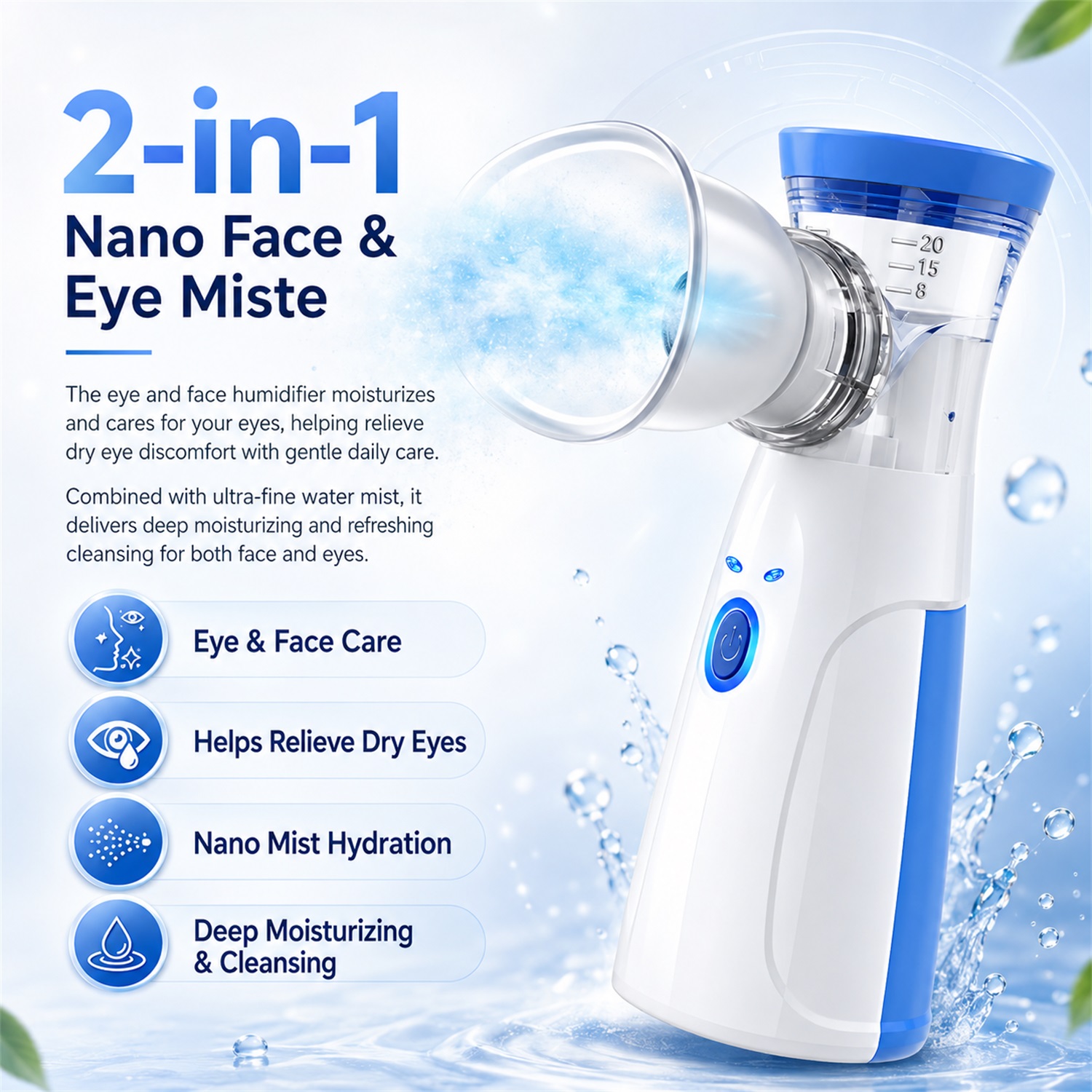 Handheld Facial Nano Mister Po - огляд і ціна Face Steamer